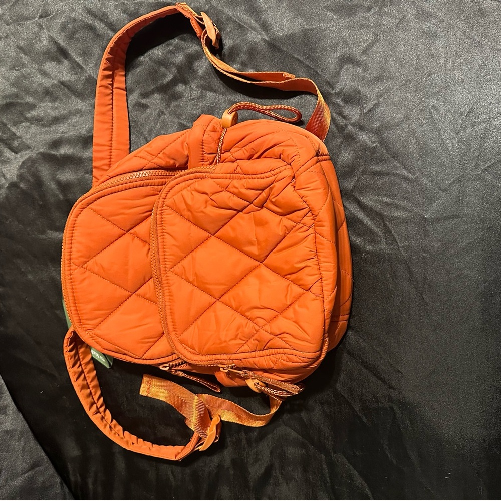 Orange Quilted Vera Bradly Bag
